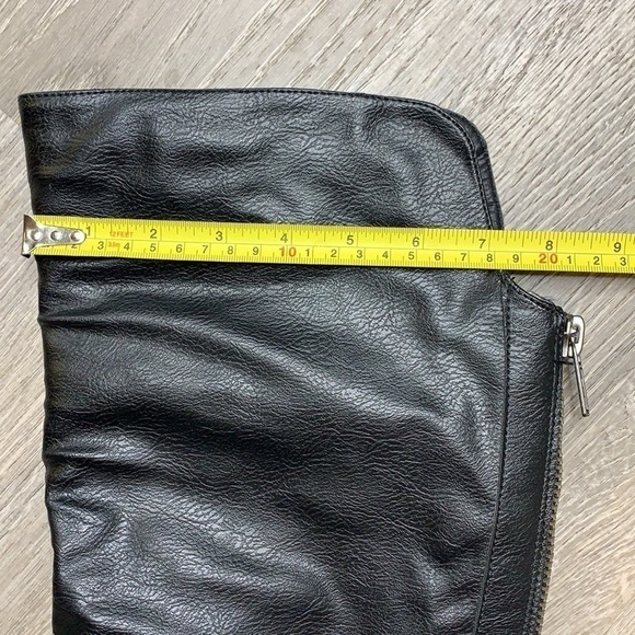 Black Boots with Silver Coil Design - Picture 12 of 15